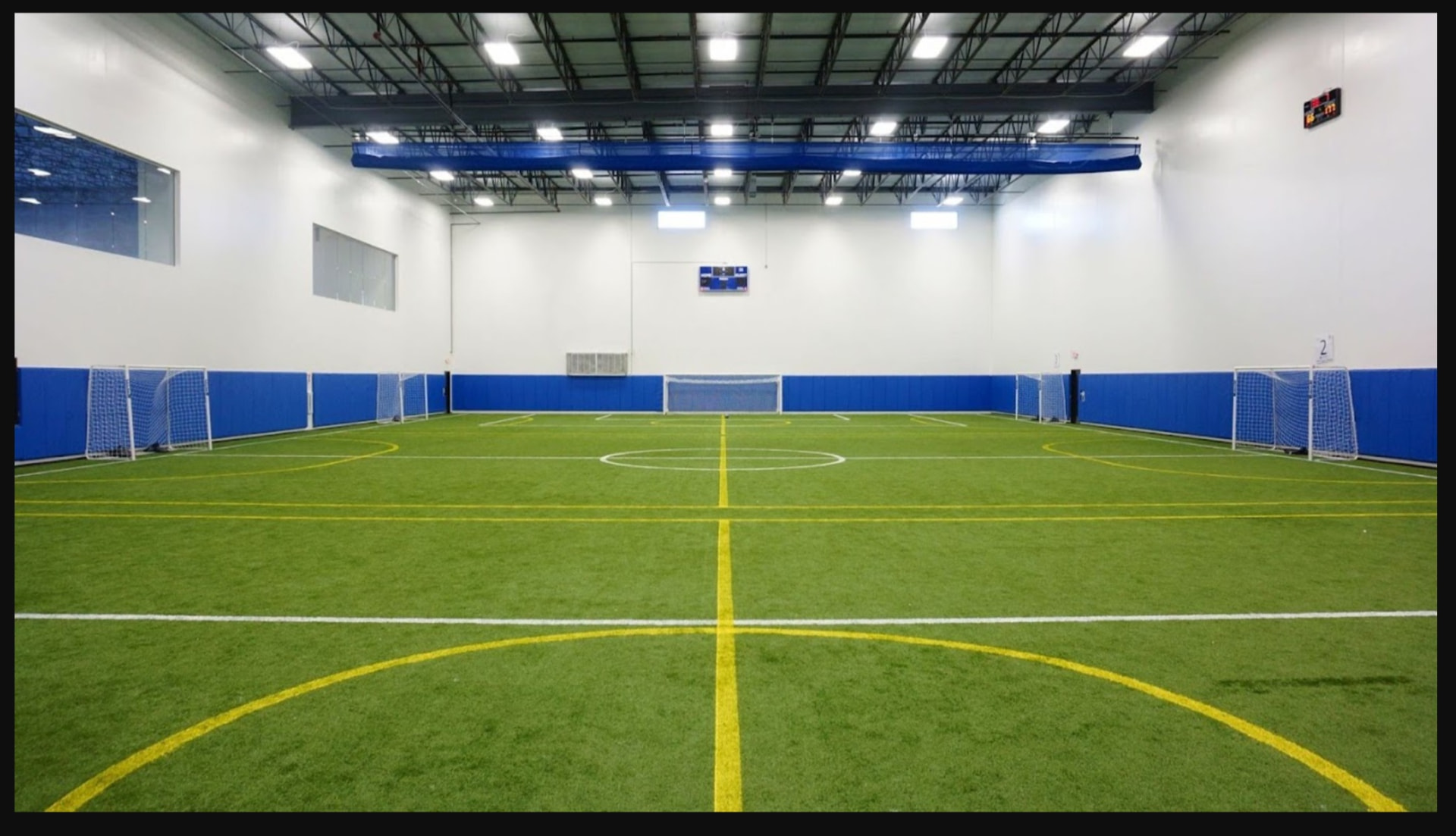 Turf Fields at the Cadence Futsal facility in Illinois